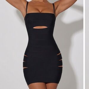 Oh Polly  Cut-Out bodycon mini dress